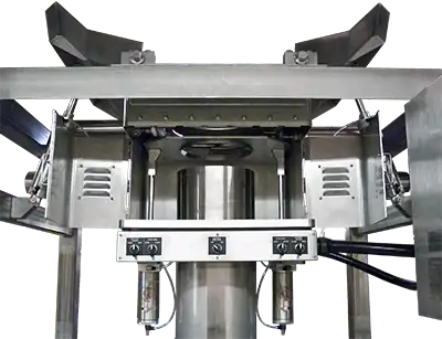 Bulk Bag Unloader Bag Spout Access & Seal Enclosure